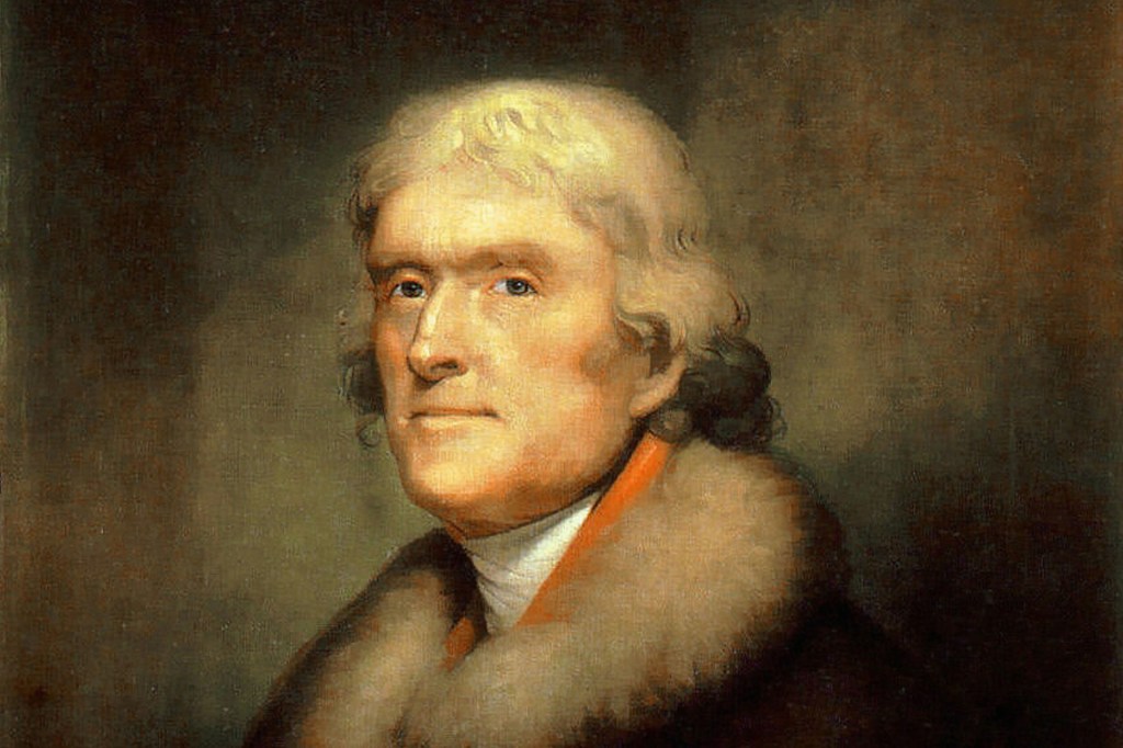 portrait of Thomas Jefferson