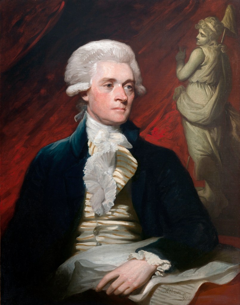 portrait of Thomas Jefferson