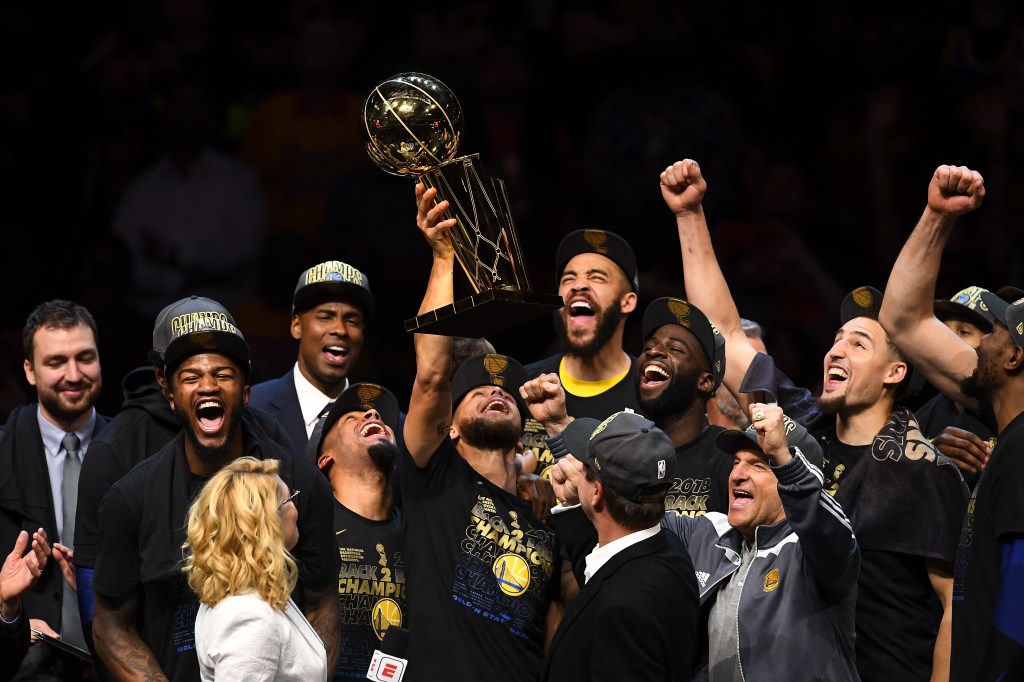 NBA Finals: 'Golden' standard, as Warriors sweep Cavs to win title