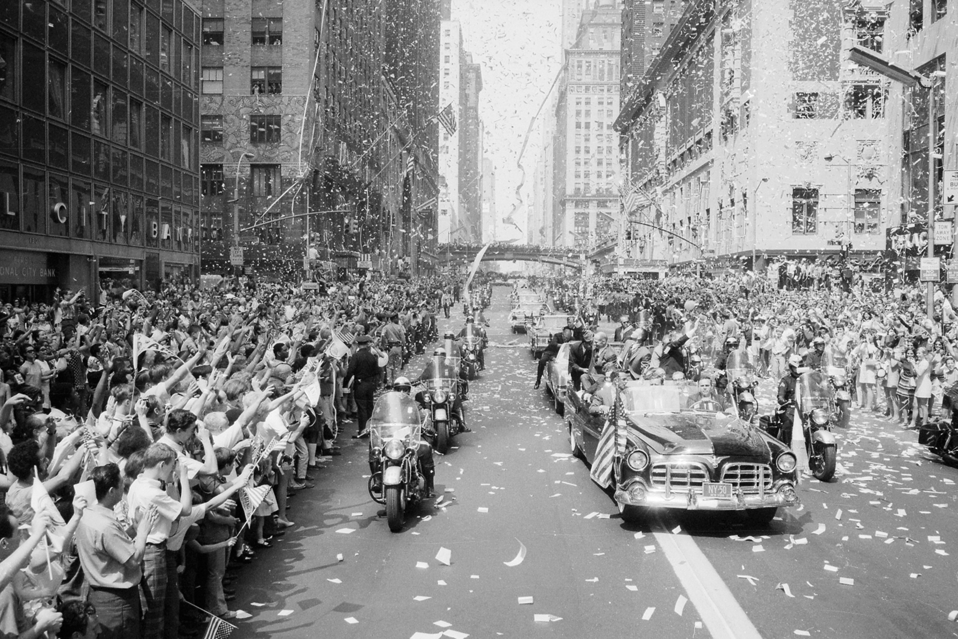 New York City ticker tape parade for Apollo 11 astronauts 1969 Photo Print 