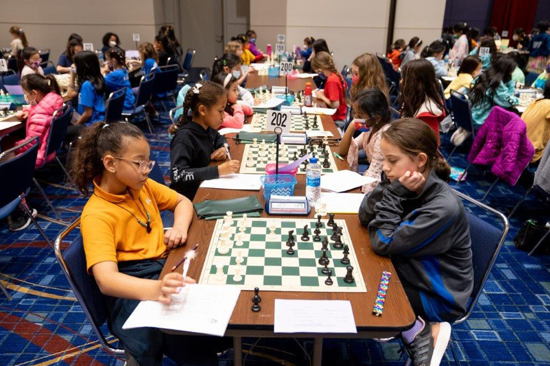 The kings and queens of chess: Four Portsmouth grade schools take part in  tournament